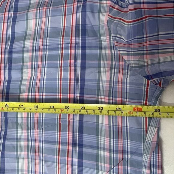 J.Crew Men’s Plaid Purple Pink Long Sleeve Button Down Pocket Size XL - Picture 5 of 10